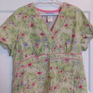 SB Scrubs XL Mock Wrap Scrub Top